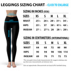 Womens American Flag Leggings